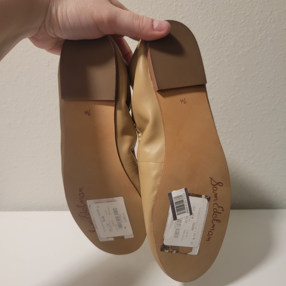 Sam Edelman Beige Ballet Flats - Picture 4 of 4